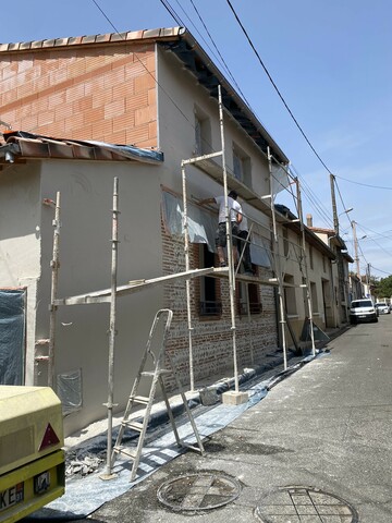 Chantier rénovation à Portet sur Garonne